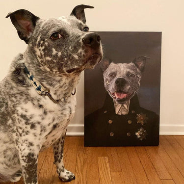 The Captain - Custom Pet Canvas