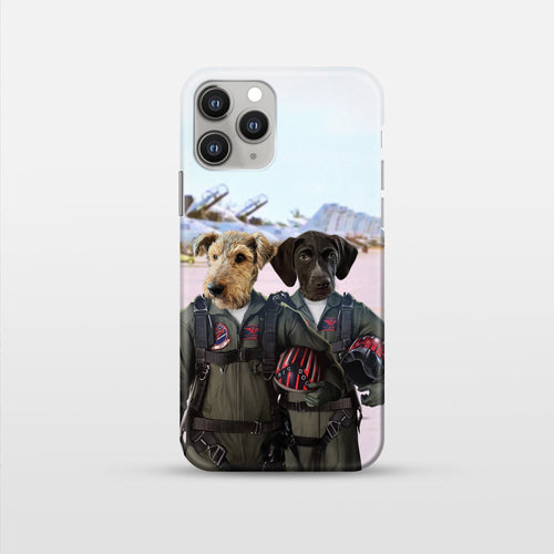 Crown and Paw - Phone Case The Fighter Pilots - Custom Pet Phone Case