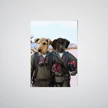 The Fighter Pilots - Custom Pet Poster