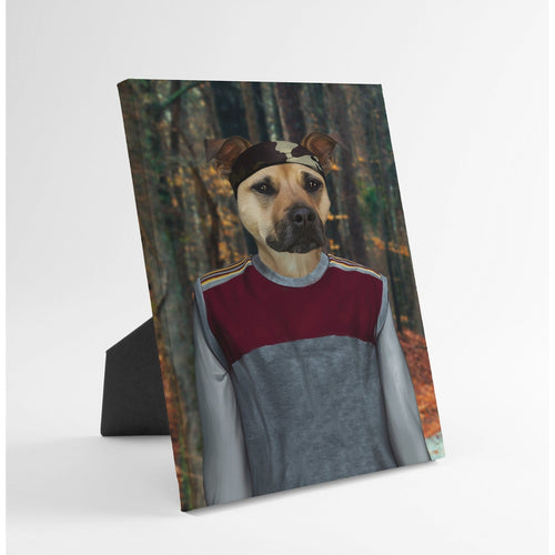 Crown and Paw - Standing Canvas The Cool Friend - Custom Standing Canvas 8" x 10" / The Woods