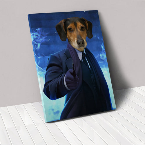 Crown and Paw - Canvas The Dark Wizard - Custom Pet Canvas