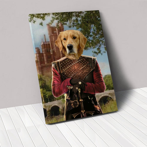 Crown and Paw - Canvas The Dragon Prince - Custom Pet Canvas 8" x 10" / Castle 1