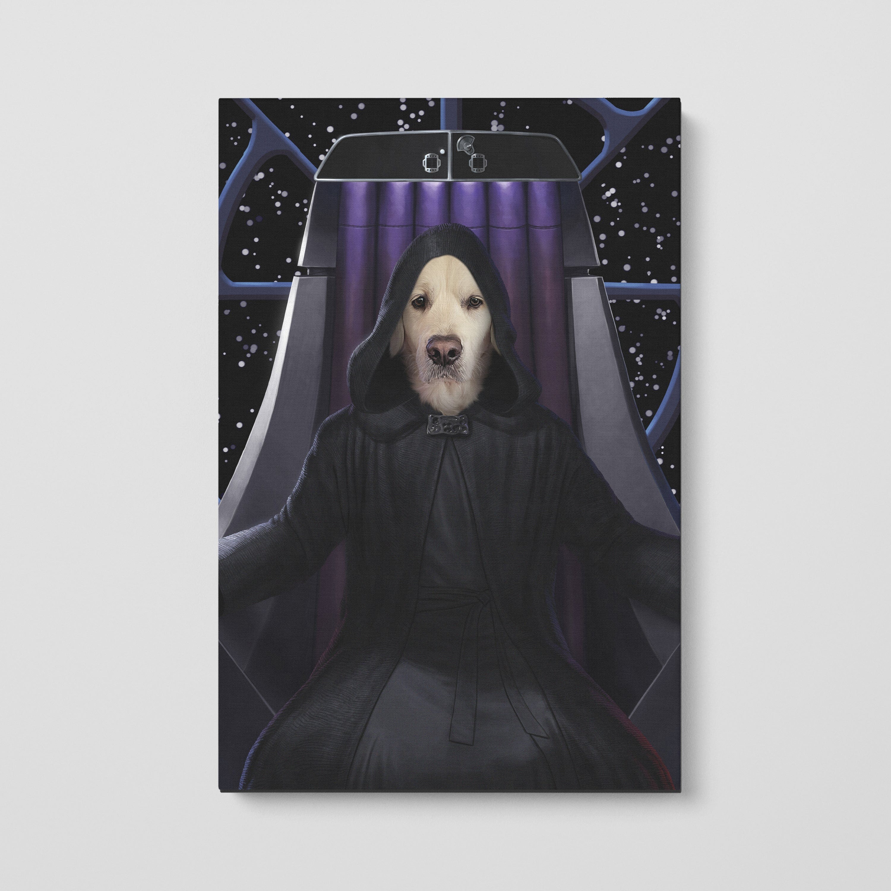 Crown and Paw - Canvas The Empawror - Custom Pet Canvas