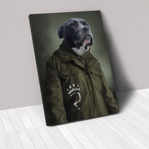 Crown and Paw - Canvas The Enigma - Custom Pet Canvas