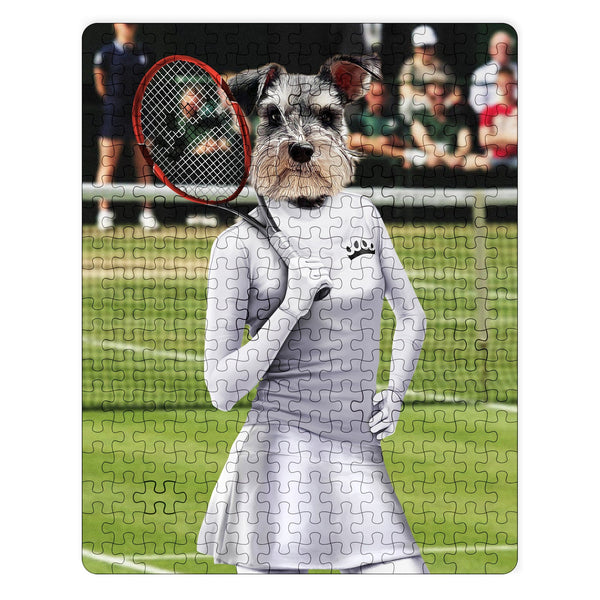 Female Tennis Player - Custom Puzzle