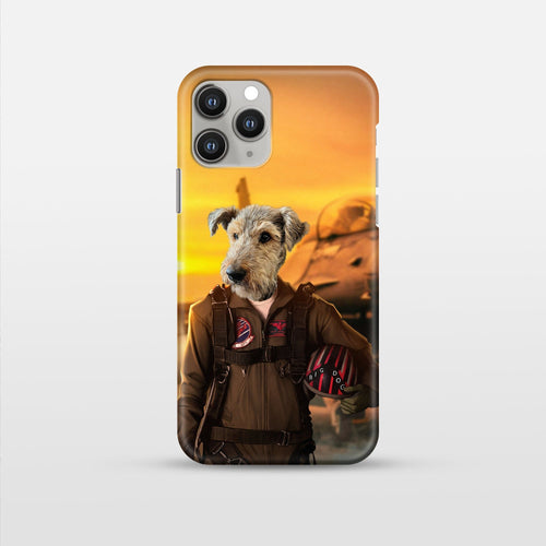 Crown and Paw - Phone Case The Top Pilot - Custom Pet Phone Case