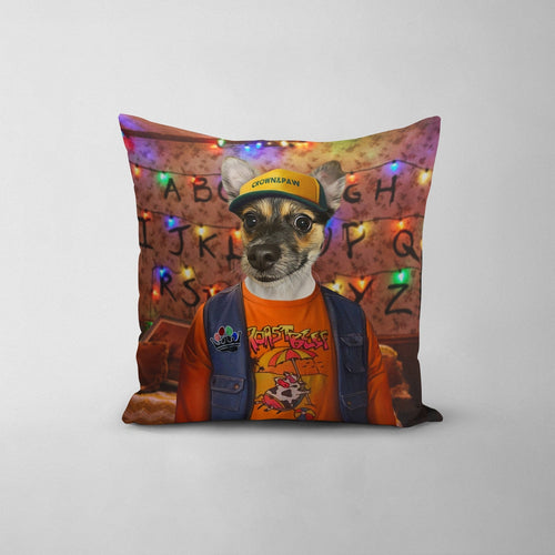 Crown and Paw - Throw Pillow The Funny Friend - Custom Throw Pillow 14" x 14" / Wall of Lights