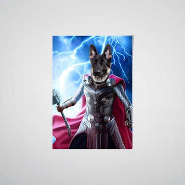 Goddess of Thunder - Custom Pet Poster