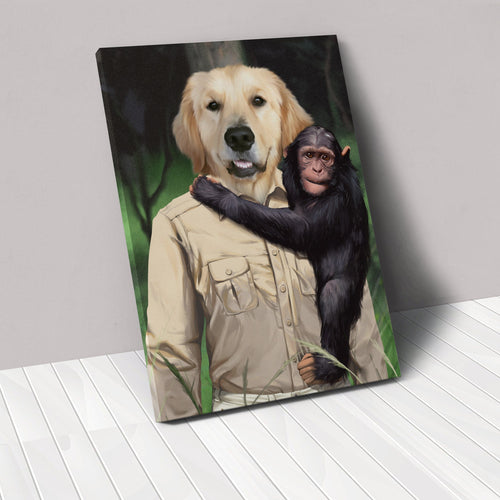 Crown and Paw - Canvas The Jane - Custom Pet Canvas