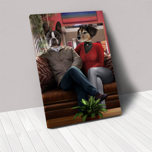 Crown and Paw - Canvas The Jay and Gloria - Custom Pet Canvas