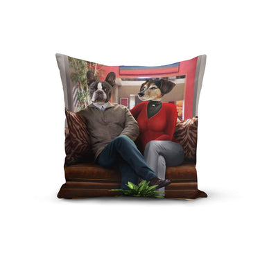 The Jay and Gloria - Custom Throw Pillow