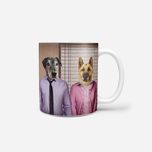 Crown and Paw - Mug Jim and Pam - Custom Mug 11oz