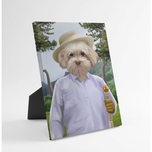 Crown and Paw - Standing Canvas The Jurassic CEO - Custom Standing Canvas