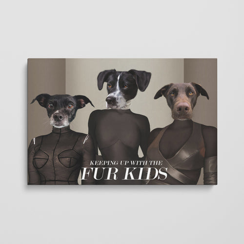 The Celeb Sisters - Custom Pet Canvas