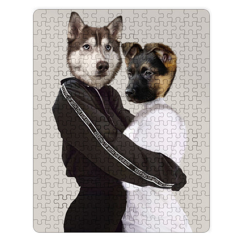 Crown and Paw - Puzzle The Insta Sisters - Custom Puzzle 11" x 14"