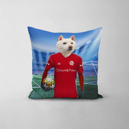 Crown and Paw - Throw Pillow Liverpawl - Custom Throw Pillow