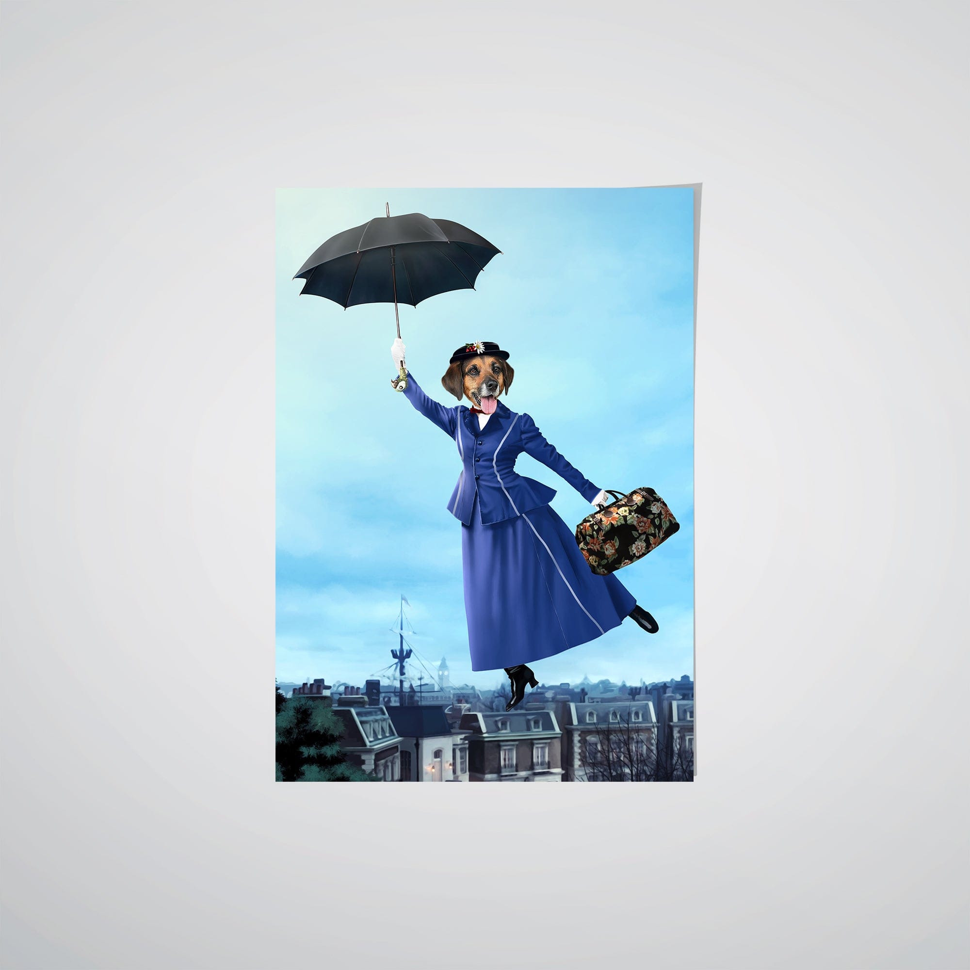 Crown and Paw - Poster The Magic Nanny - Custom Pet Poster