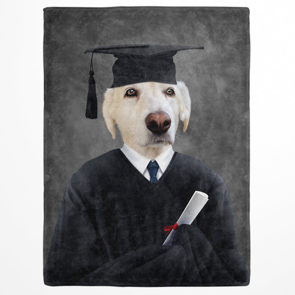 The Male Graduate - Custom Pet Blanket