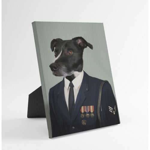 Crown and Paw - Standing Canvas The Male Air Officer - Custom Standing Canvas