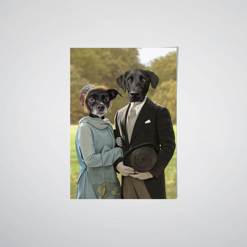 Crown and Paw - Poster Mary and Matthew - Custom Pet Poster