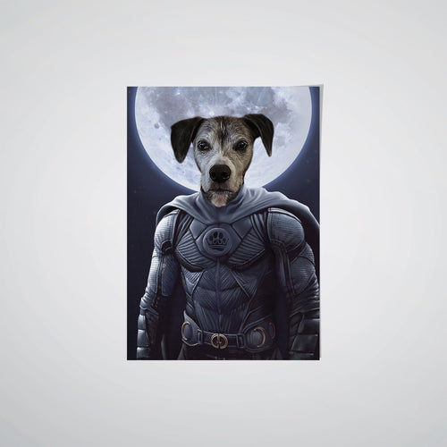 Crown and Paw - Poster The Moon Hero - Custom Pet Poster