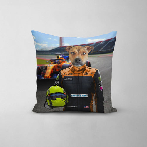 Crown and Paw - Throw Pillow The Orange Driver - Custom Throw Pillow