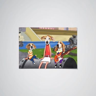 The Fun Three - Custom Pet Poster