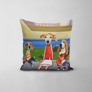 The Fun Three - Custom Throw Pillow
