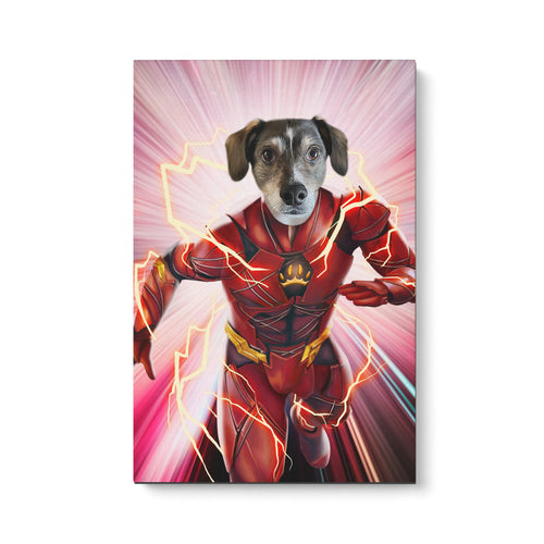 Crown and Paw - Canvas The Quick Hero - Custom Pet Canvas