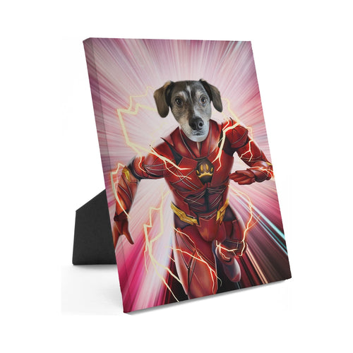Crown and Paw - Standing Canvas The Quick Hero - Custom Standing Canvas