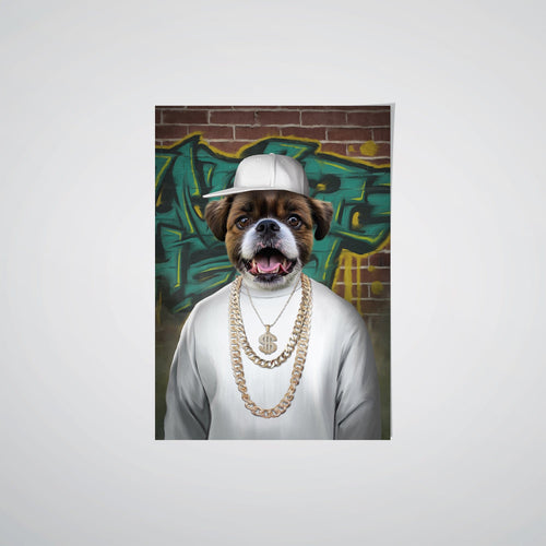 Crown and Paw - Poster The Rapper - Custom Pet Poster