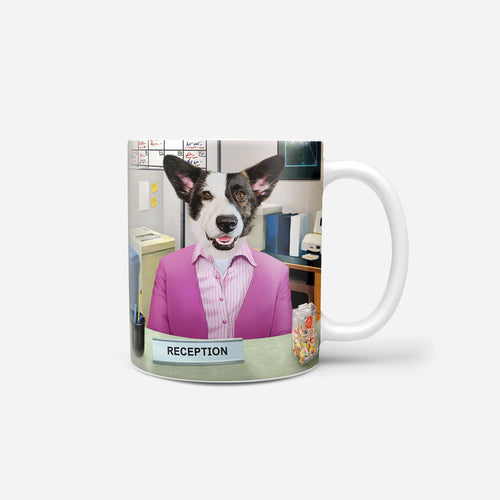 Crown and Paw - Mug The Recepawnist - Custom Mug 11oz