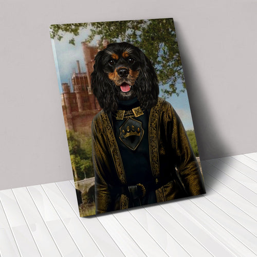 Crown and Paw - Canvas The Sea Lord - Custom Pet Canvas 8" x 10" / Castle 1