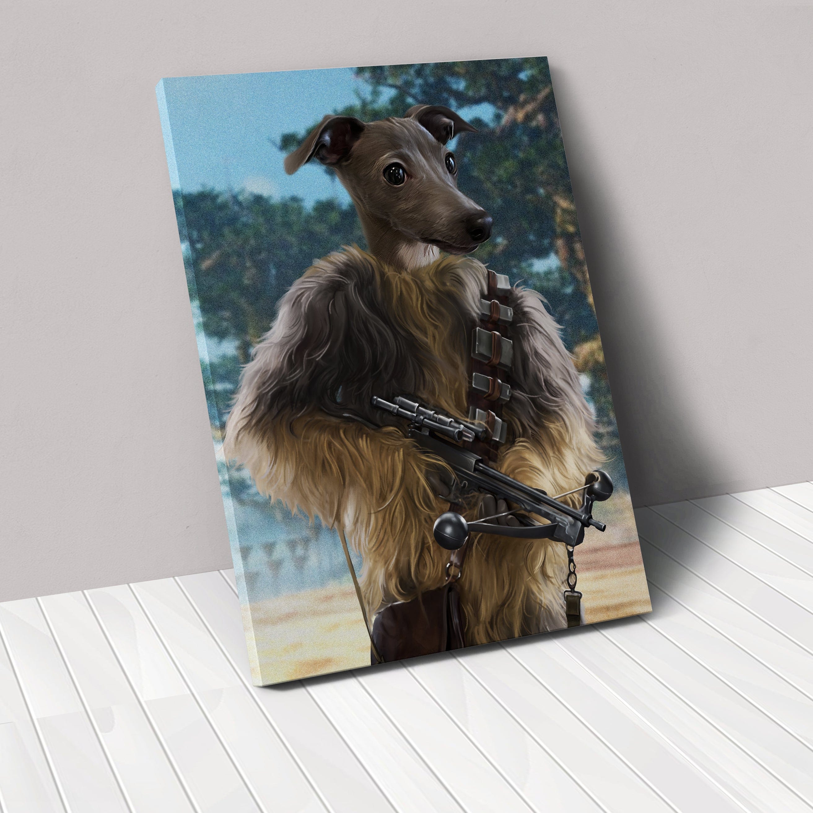 Crown and Paw - Canvas The Strong Smuggler - Custom Pet Canvas