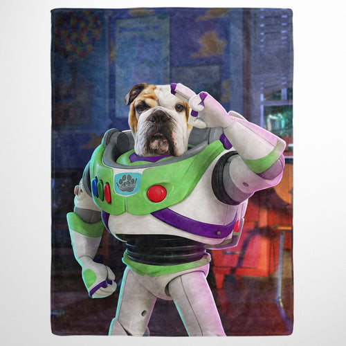 Crown and Paw - Blanket The Toy Astronaut - Custom Pet Blanket