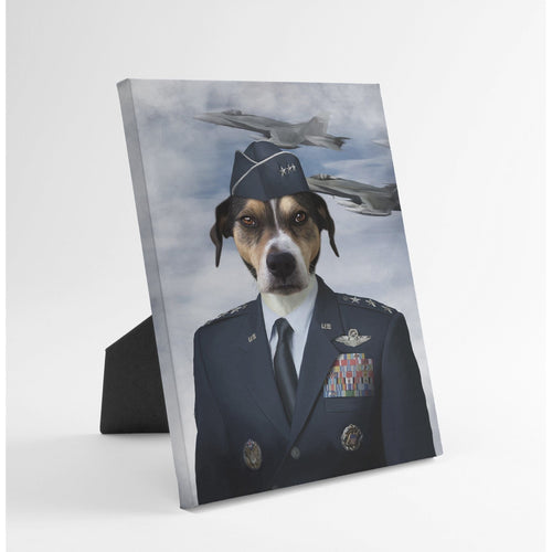 Crown and Paw - Standing Canvas The Male Air Force - Custom Standing Canvas