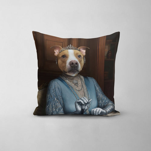 Crown and Paw - Throw Pillow The Violet - Custom Throw Pillow