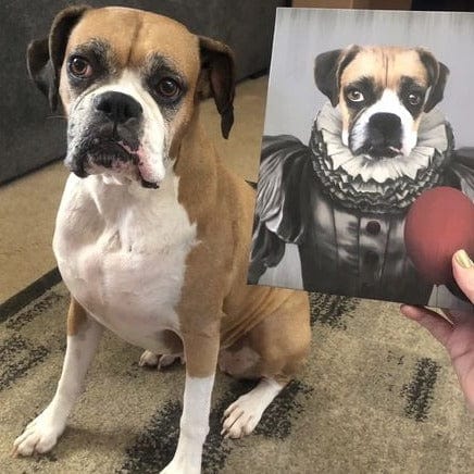 Crown and Paw - Canvas The Pennywise - Custom Pet Canvas