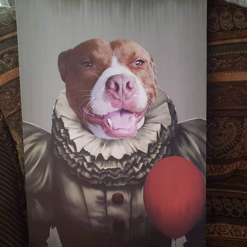 Crown and Paw - Canvas The Pennywise - Custom Pet Canvas