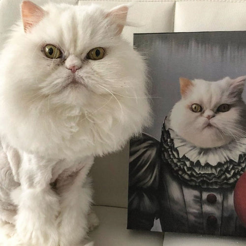 Crown and Paw - Canvas The Pennywise - Custom Pet Canvas